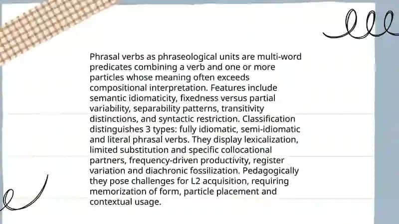 Phraseology 4