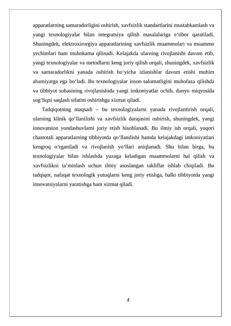 Yuqori chastotali fizioterapevtik elektron apparatlar va elektroxirurgiya apparatlari 4