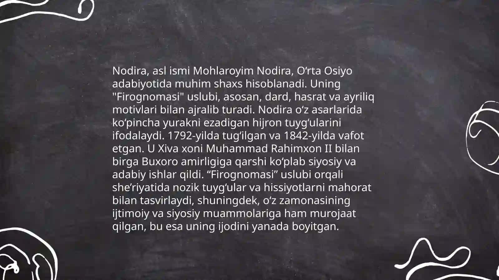 Nodira "Firognomasi" 4