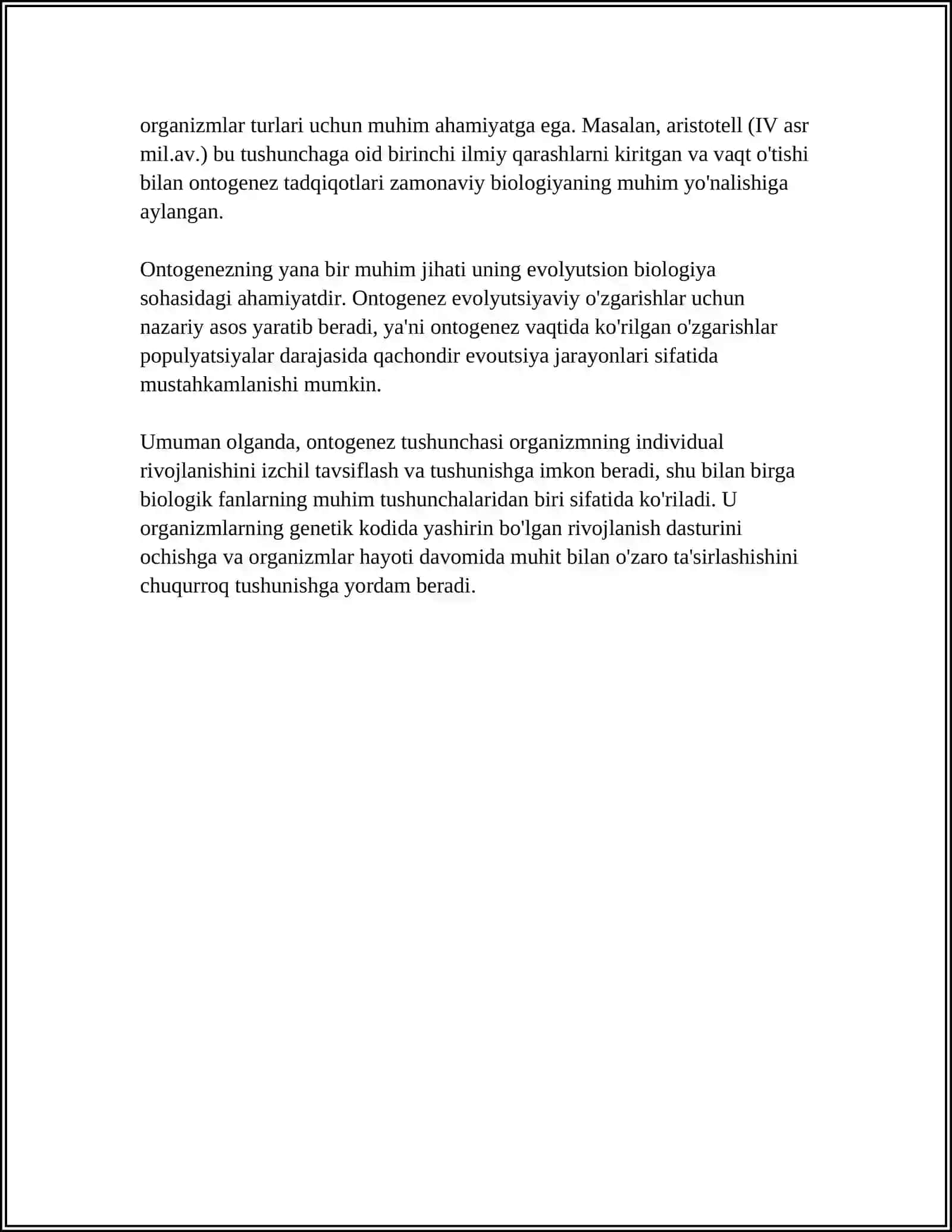 INSON PSIXIKASINI ONTOGENEZDA RIVOJLANISHI 4