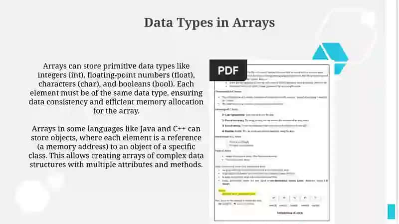 Arrays and Their Uses 4