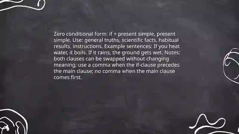 Zero Conditional 4