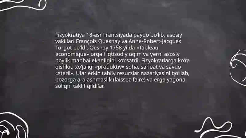 Jahon xo’jaligi xususidagi iqtisodiy ta’limotlar evolyutsiyasi 4