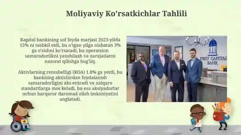 Mavzu: Capitalbank: Tarixi va Rivojlanishi 4