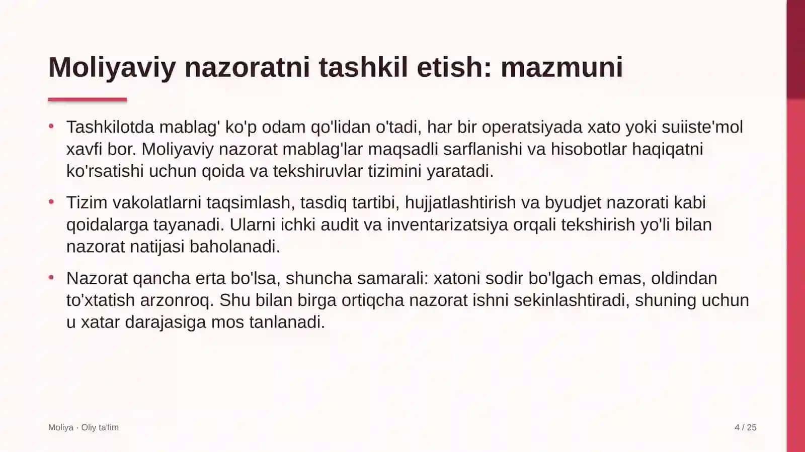 festival turizmida moliyaviy nazoratni tashkil etish 7721 4