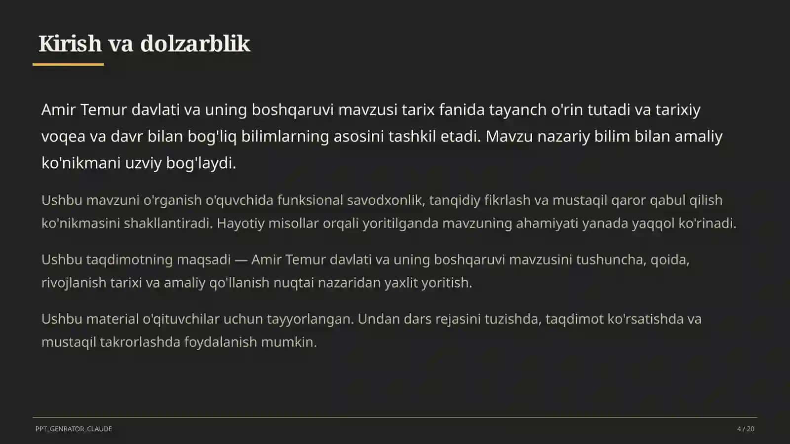 Amir Temur davlati va uning boshqaruvi (8-sinf) 4