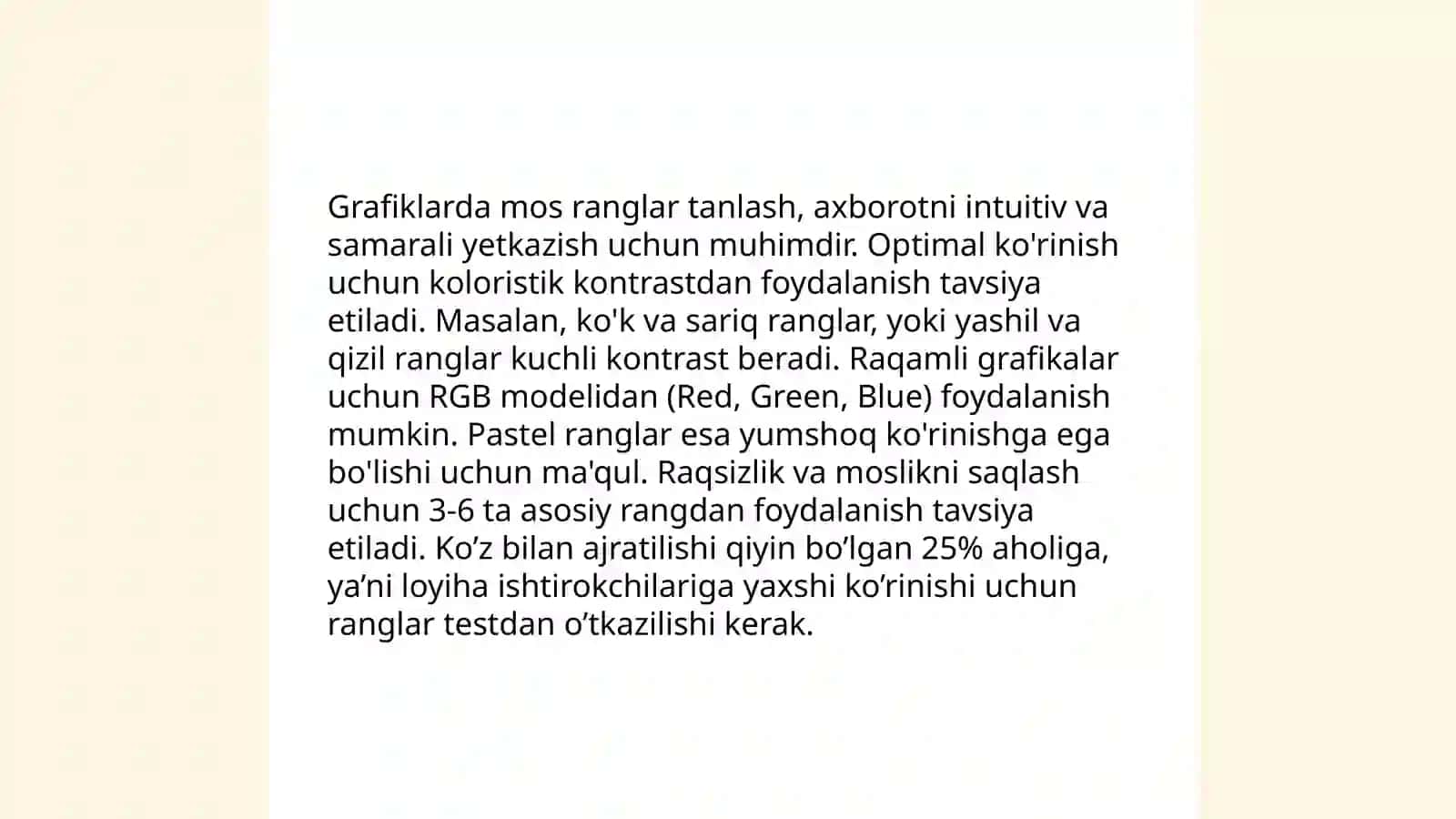 Diagrammalarni ishlab chiqish vositalari 4