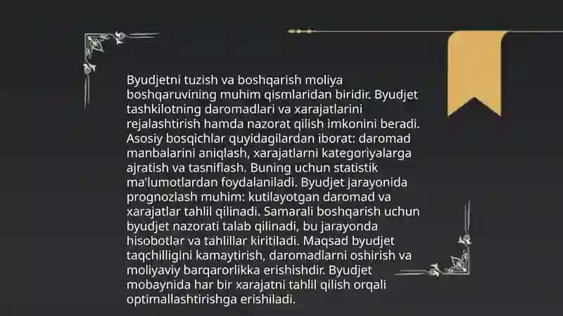 Loyihalarni rejalashtirish 4