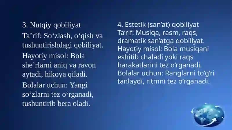Qobilyat va iqtidor 4