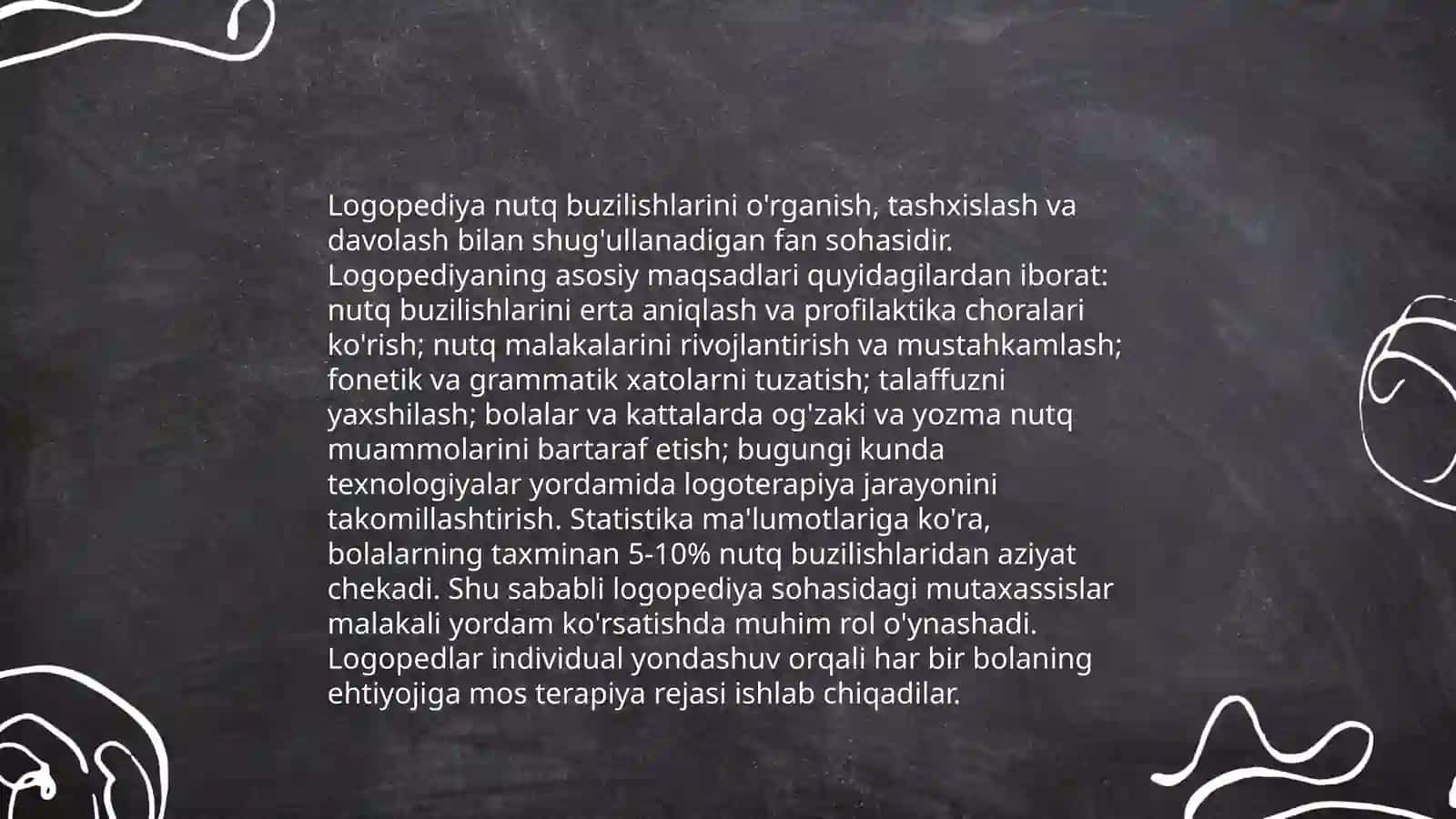 Nutqni rivojlantirishda logapediyaning oʻrni 4