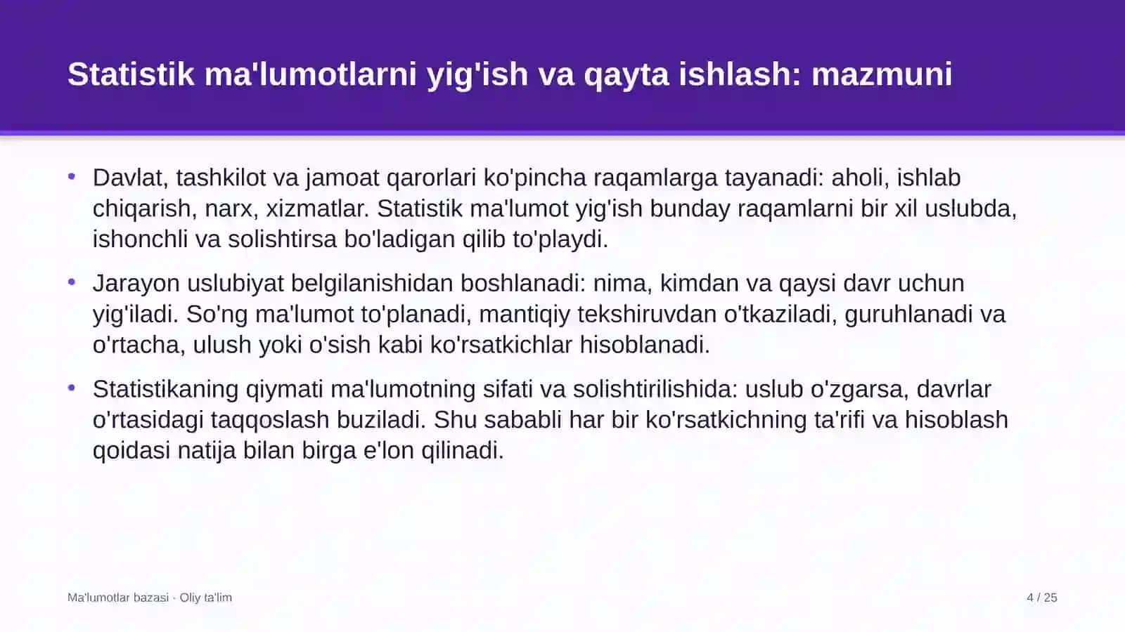 tog' kurortlarida statistik ma'lumotlarni yig'ish va qayta ishlash 4712 4
