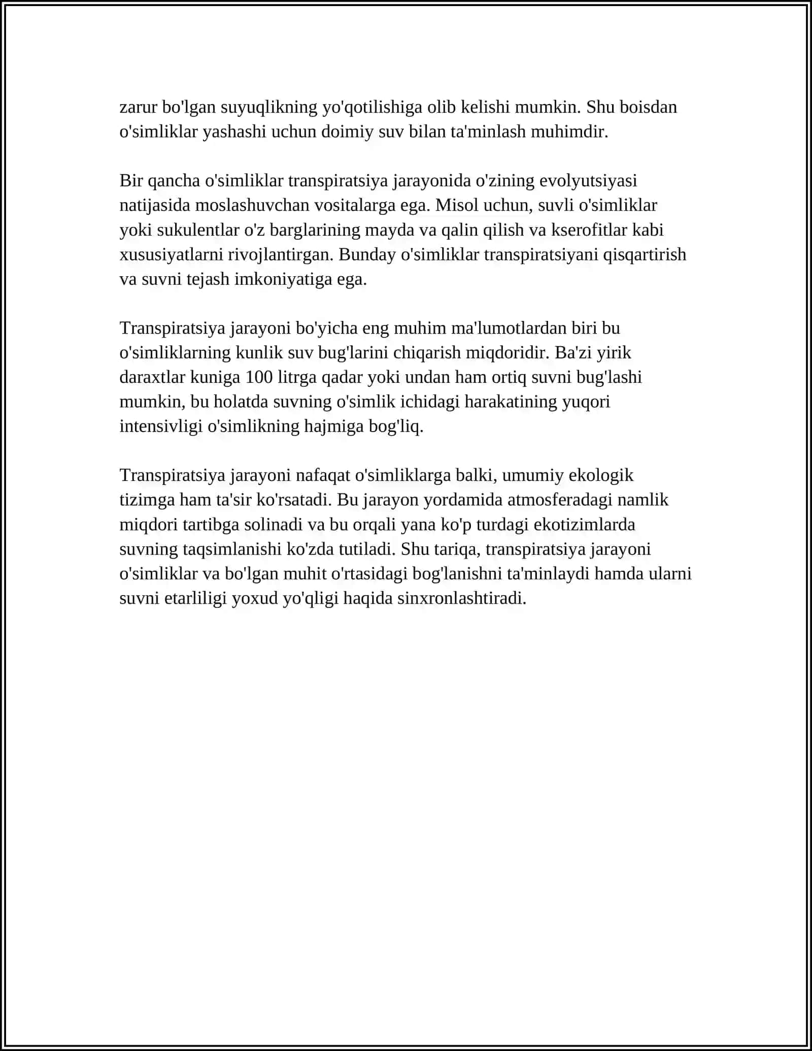 TRANSPIRATSIYA XILLARI VA UNI BOSHQARISH MEXANIZMLARI 4