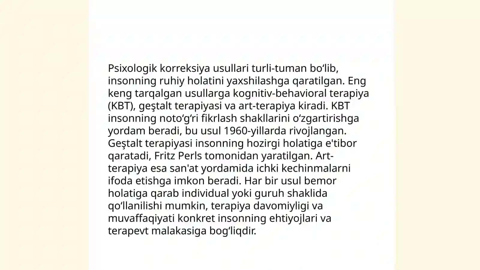 Logopsixologiya va psixologik korreksiya metodlari fanining ilmiy-nazariy asoslari 4