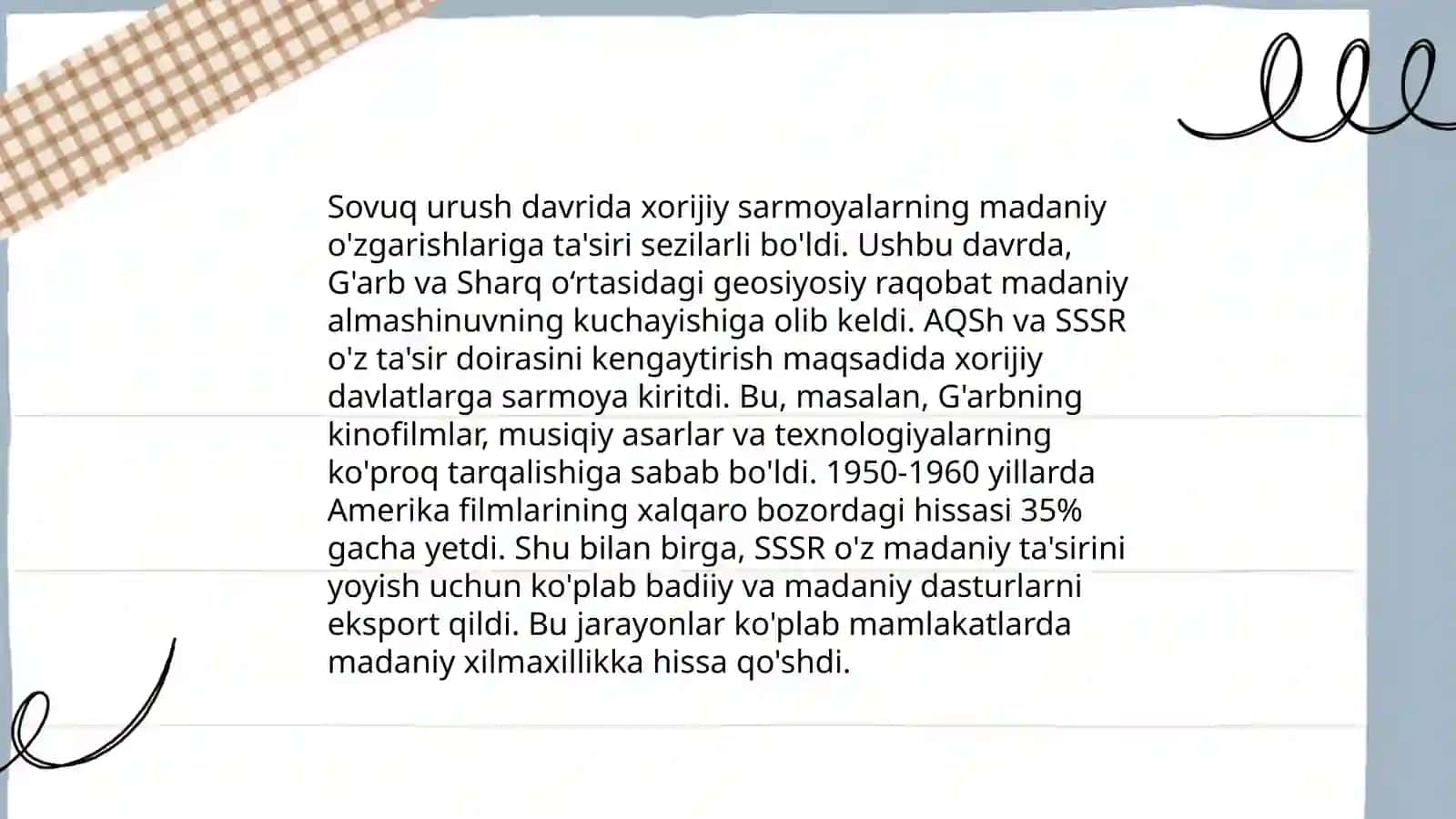 Xorijiy investitsiyalar va madaniy ta'sirlar 4
