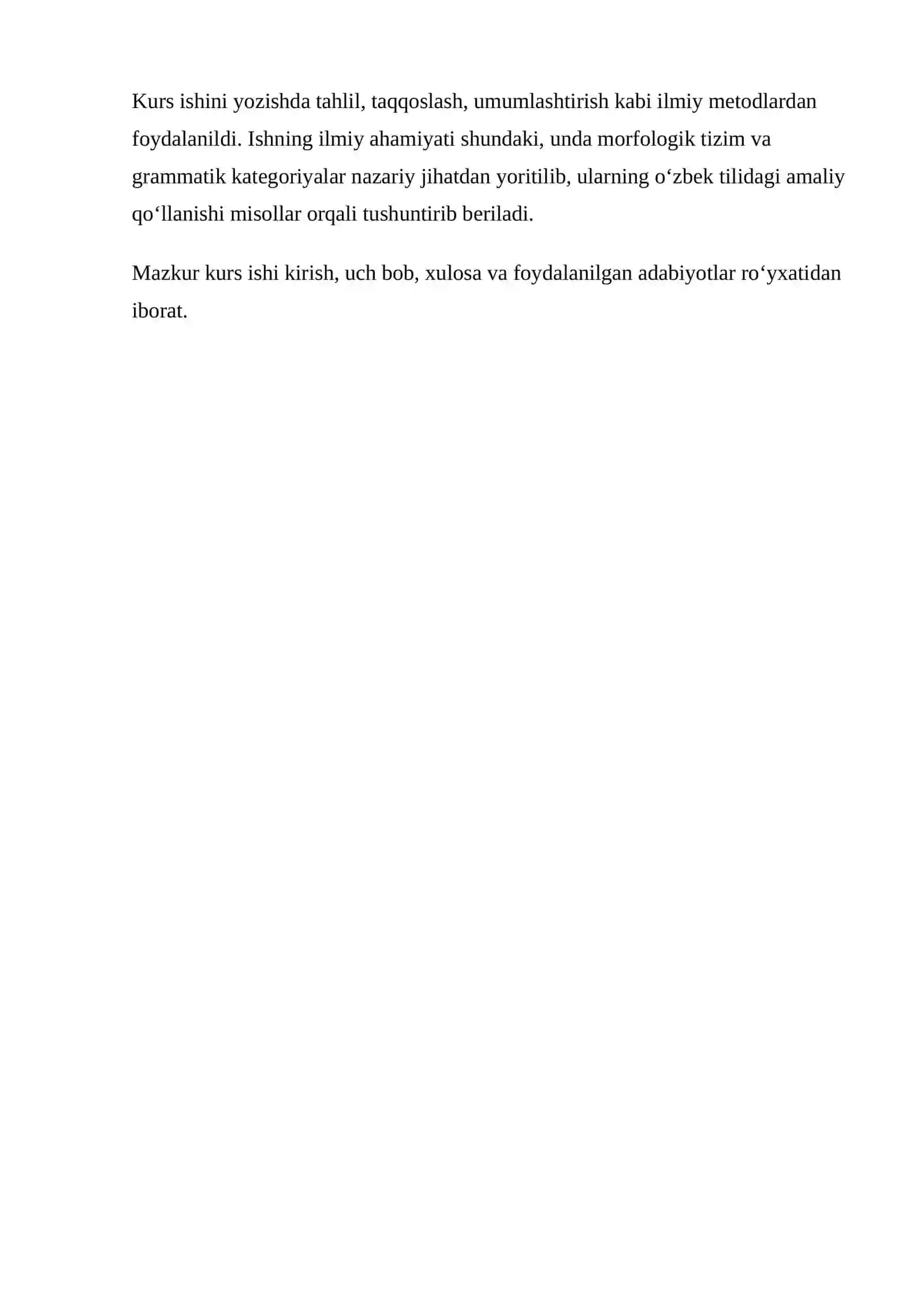Morfologik tizim va gramatik kategoriyalar 4