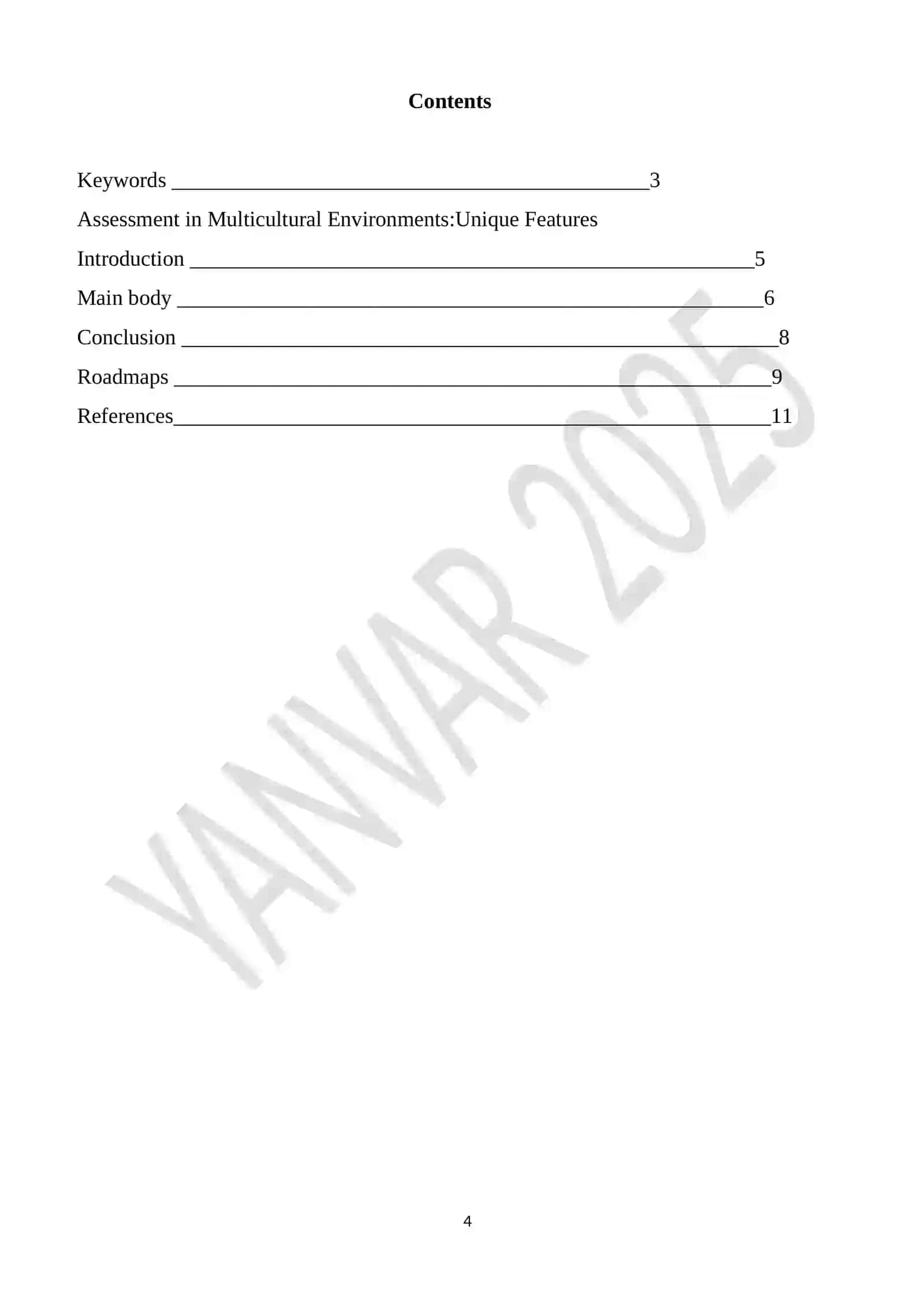 "Assessment in Multicultural Environments:Unique Features" MALAKA ISHI 4