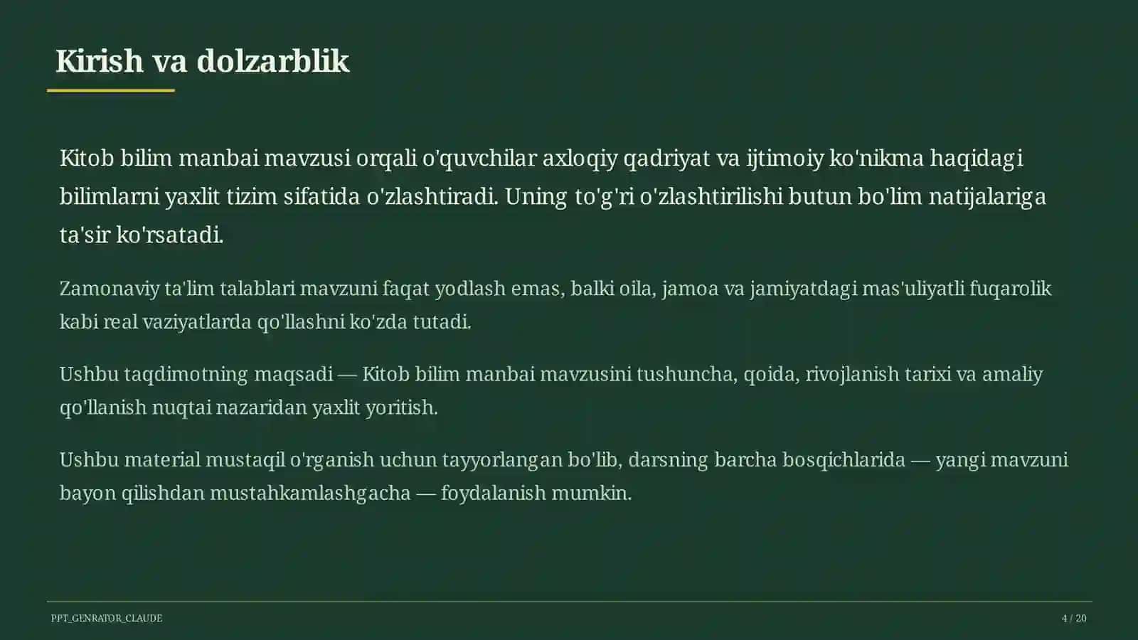 Kitob bilim manbai (4-sinf) 4