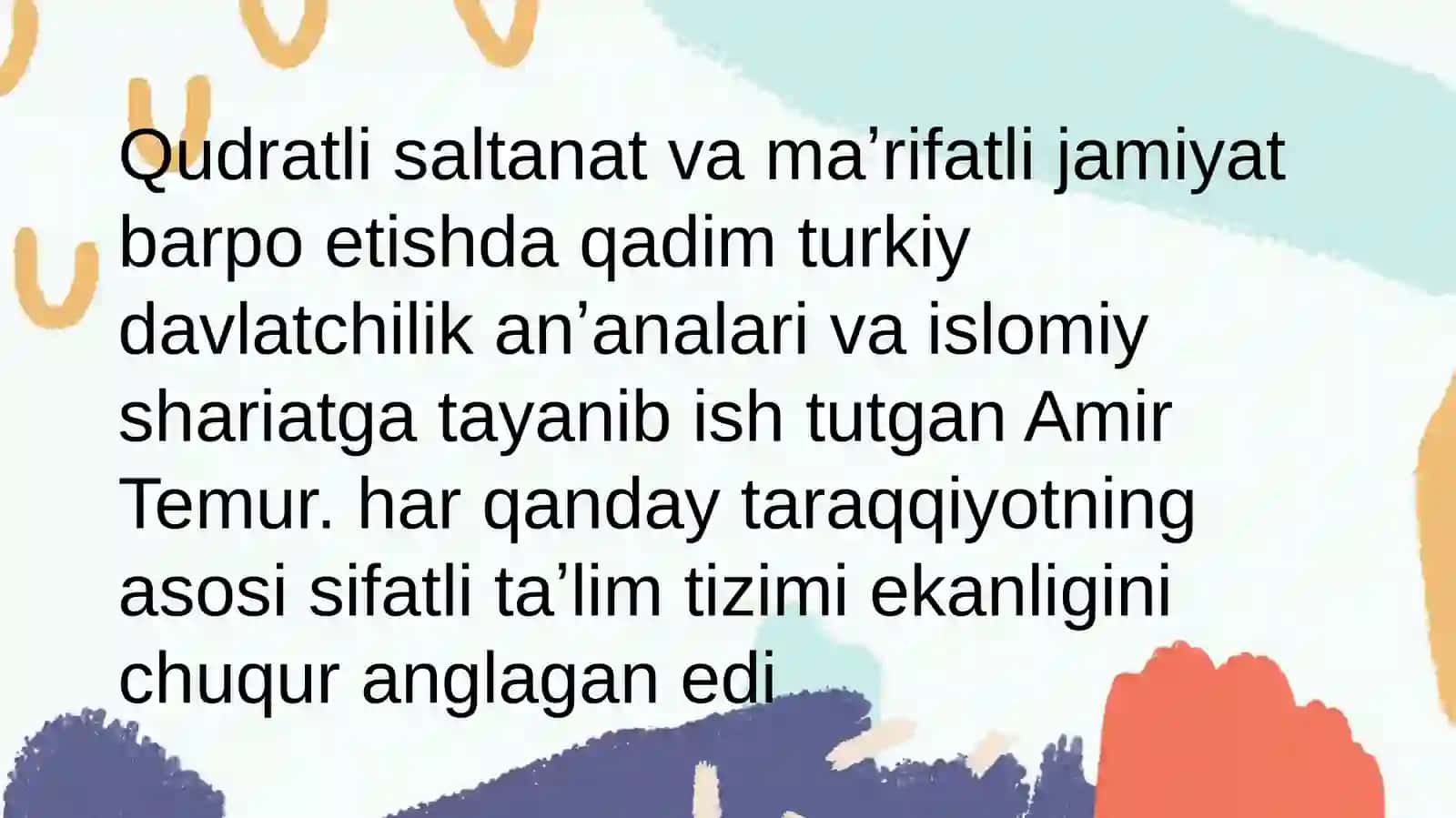 Temuriylar davri ilm fanida tilshunoslikka eʼtibor berilishi 4