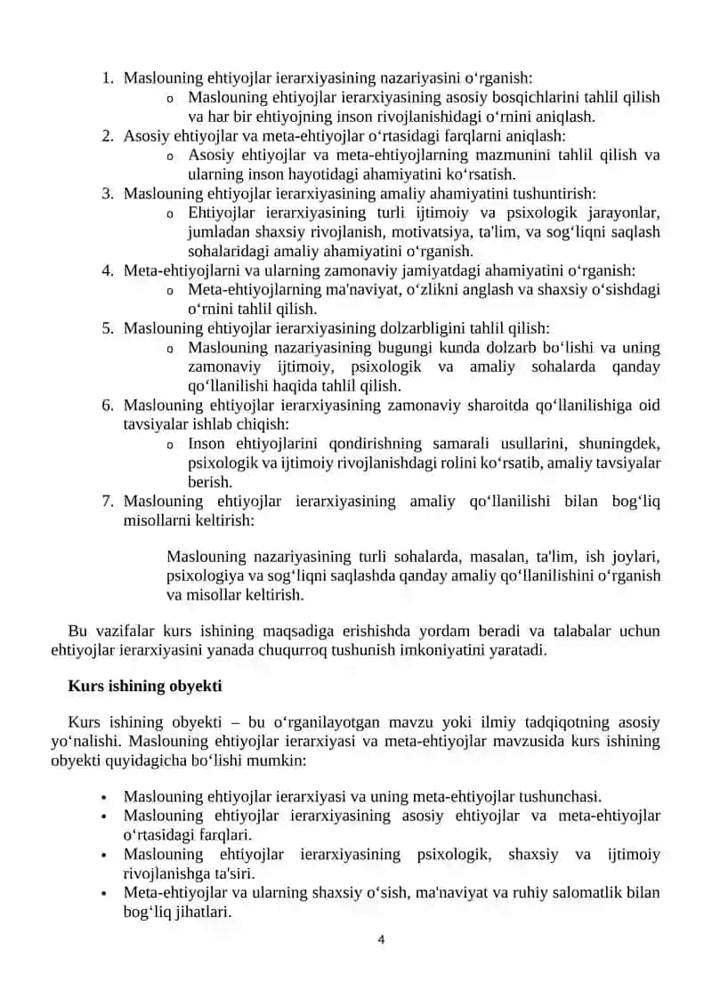 Maslou Nazariyasi 4