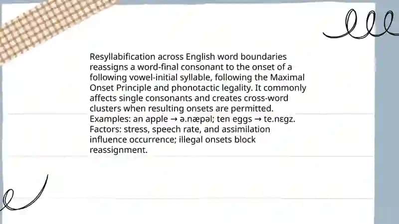 Word-boundary consonant clusters 4