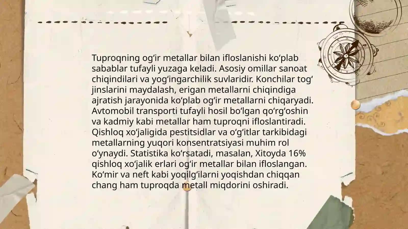 Ogʻir Metallar va Tuproq 4