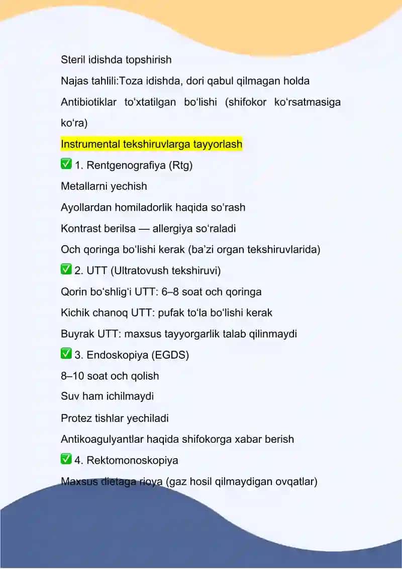 Xirurgik yo‘l bilan davolanayotgan bemorlarda hamshiralik ishining xususiyatlari 4