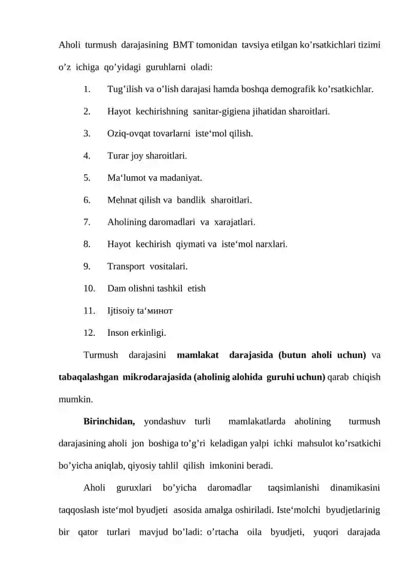 Aholi daromadlari va davlatning ijtimoiy siyosati 4