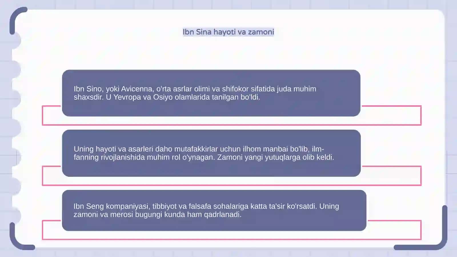 Ibn Sino va Yevropa Olimlari Talqini 4