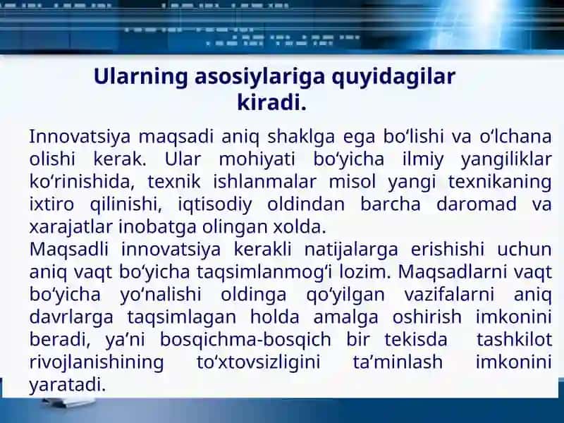 Innovatsion iqtisodiyotni rivojlantirish 4