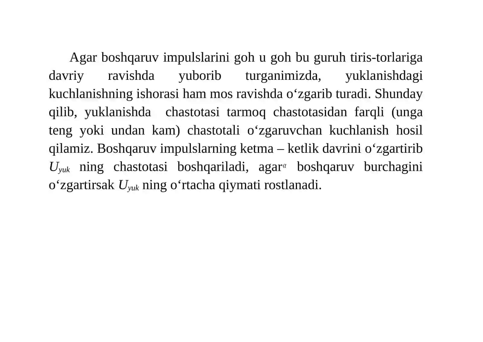 Chastota o‘zgartkichlarga texnik xizmat ko’rsatish 4