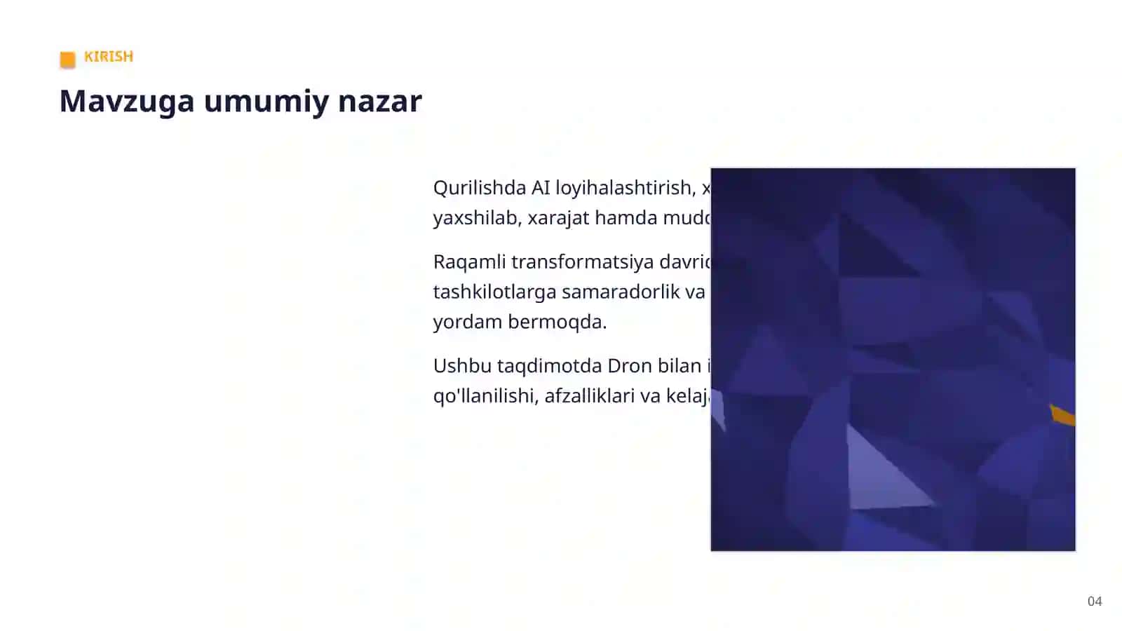 AI QURILISH SOHASIDA 4