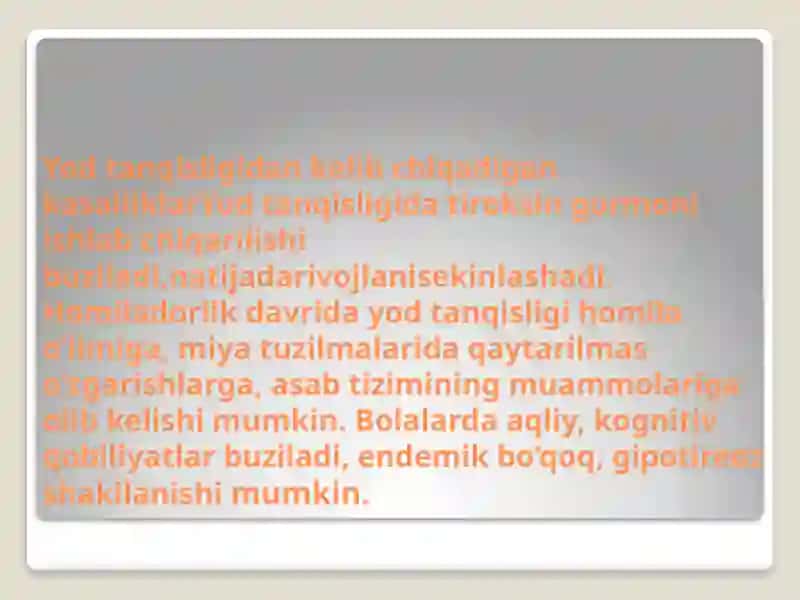 Yod tanqisligi kasalliklari 4
