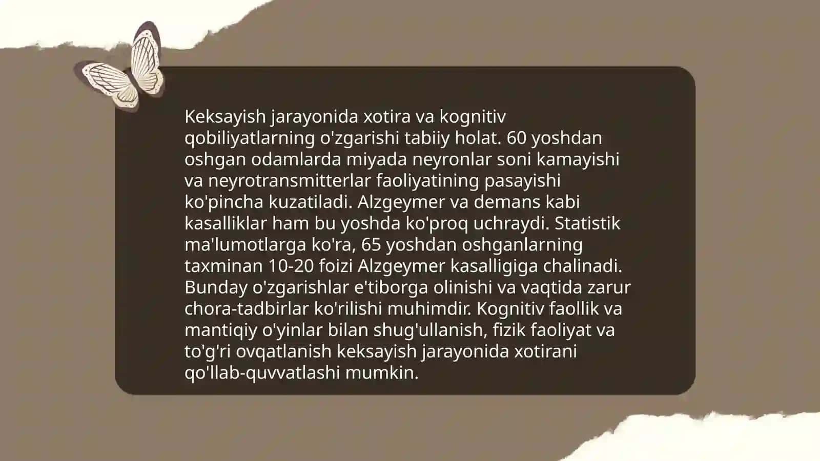 Keksayish davrida shaxs psixologiyasi 4