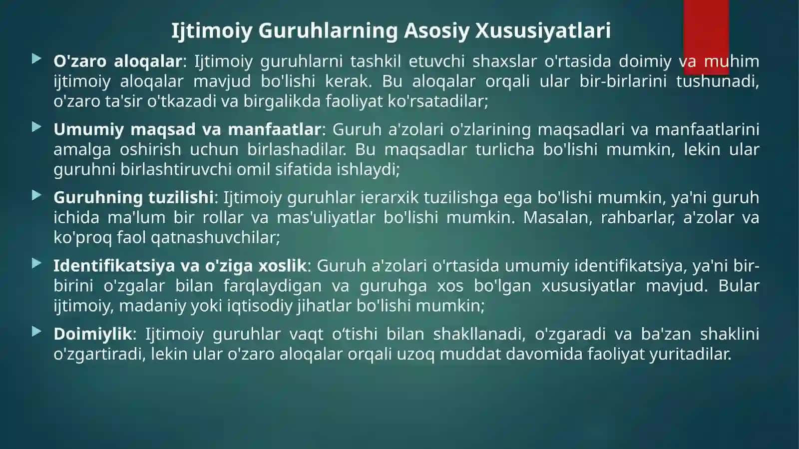 Individ va ijtimoiy guruhlar siyosiy jarayonlarning subekti sifatida 4