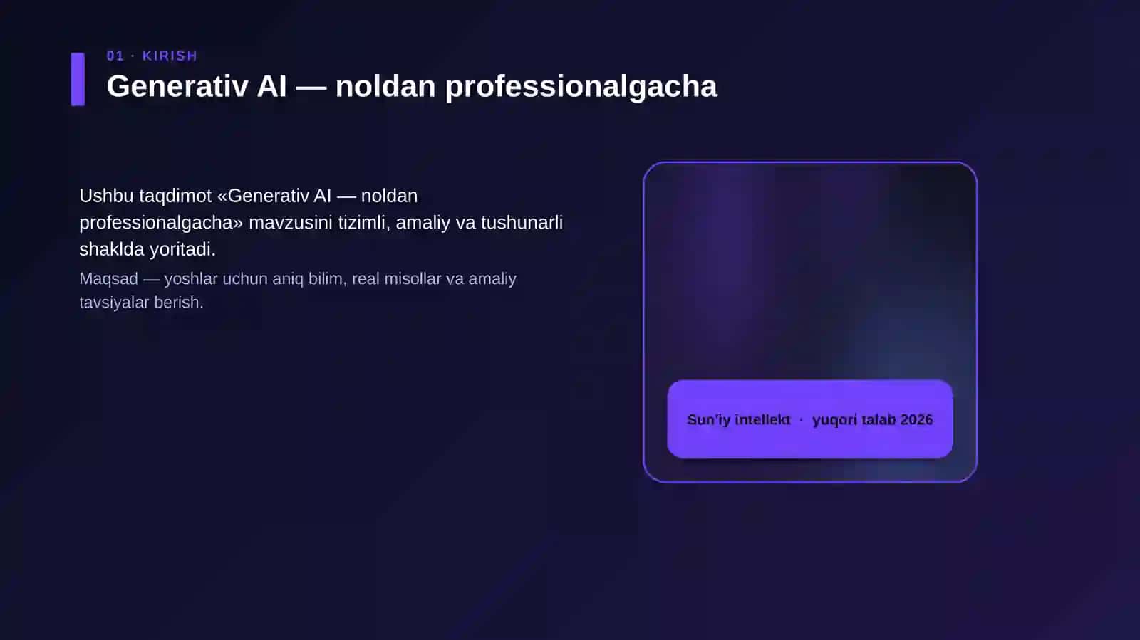Generativ AI — noldan professionalgacha 4