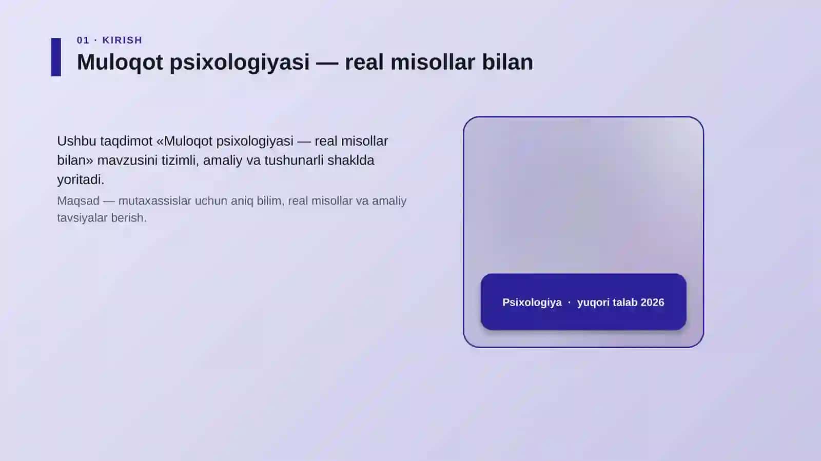 Muloqot psixologiyasi — real misollar bilan 4