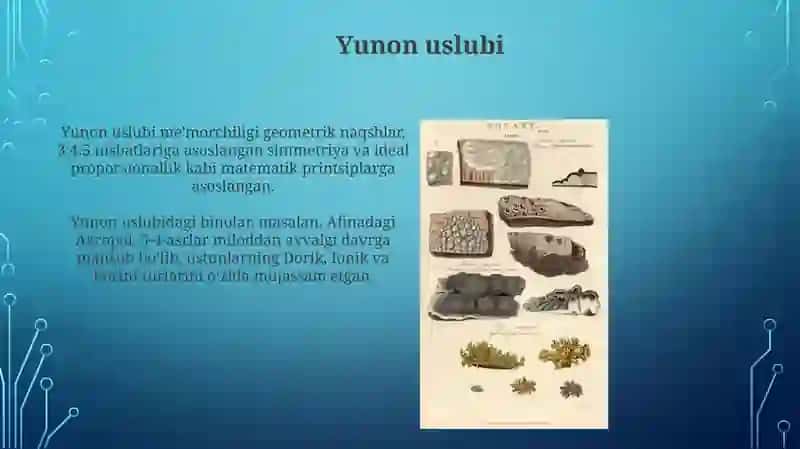 Maxsus tarixiy uslublar 4