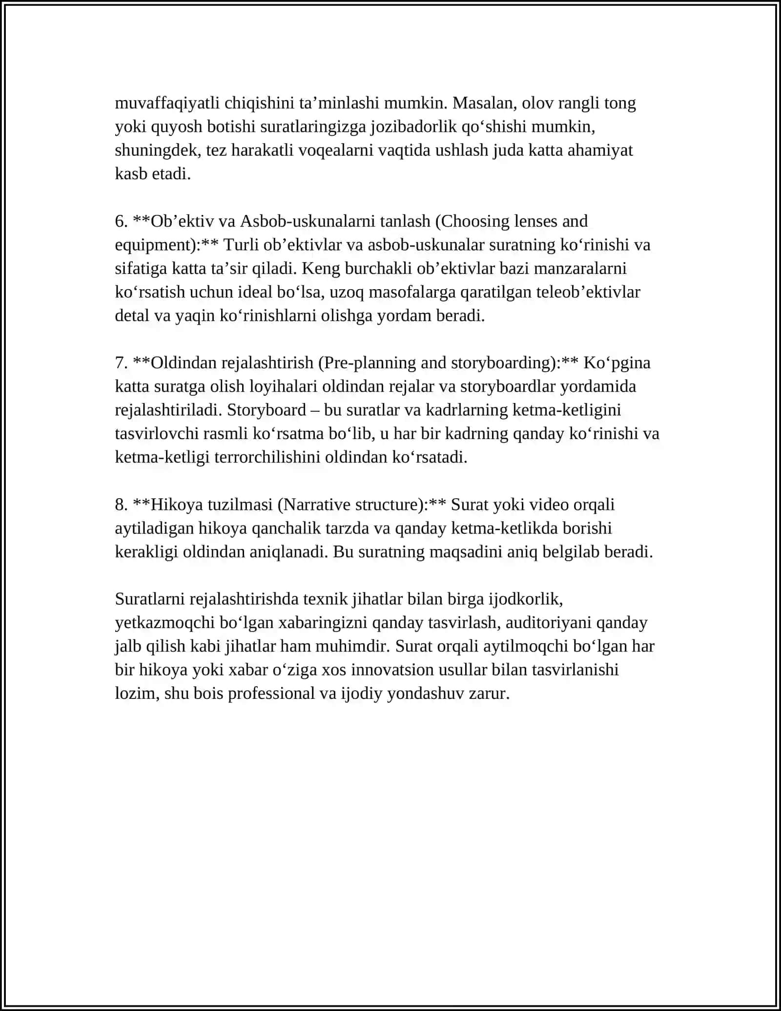 SURATLARNI PLANLI BOGʻLASH 4