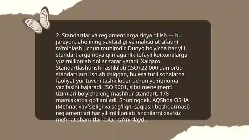 Mahsulot sifatini nazorat qilish 4