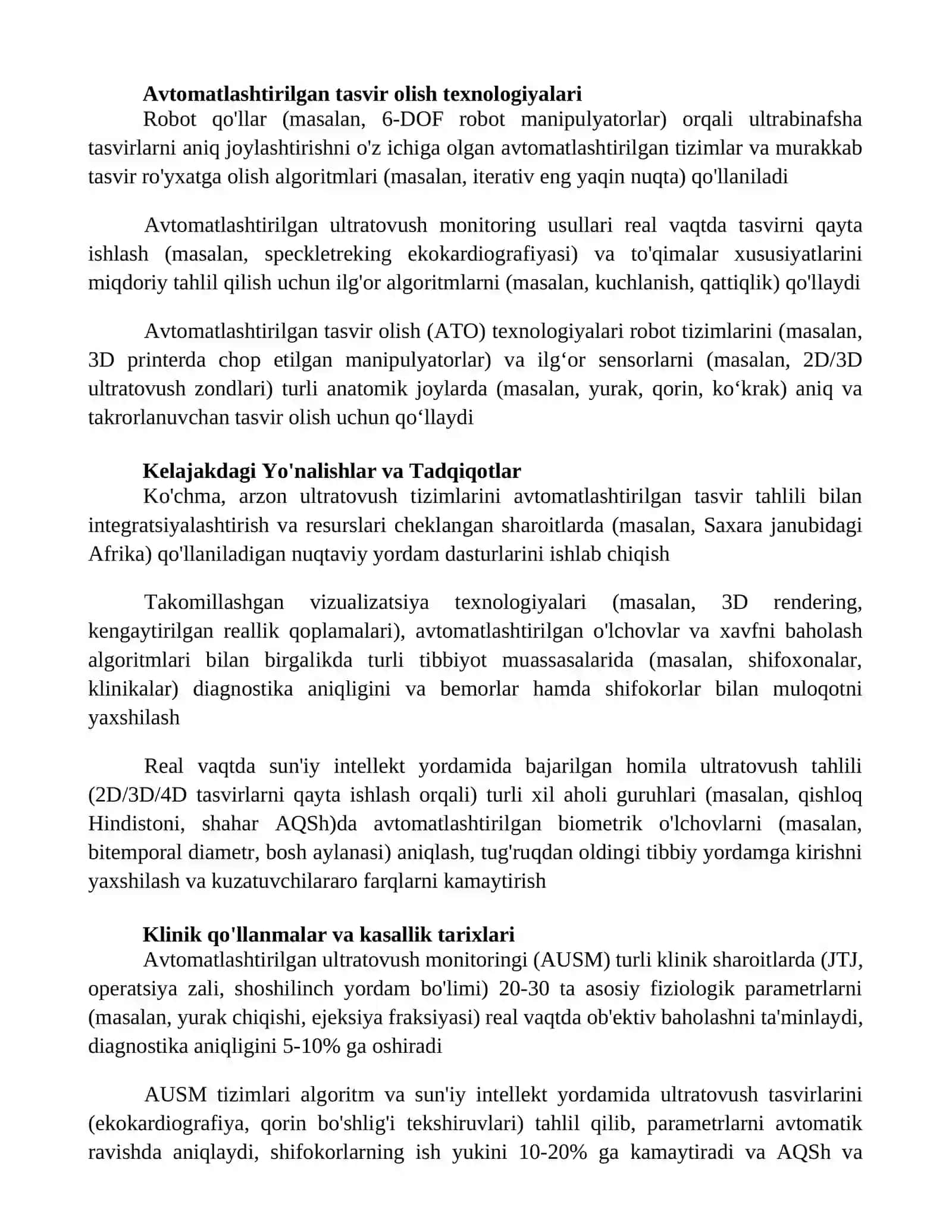 Ultra tovush nazoratning avtomatizatsiya usuli 4