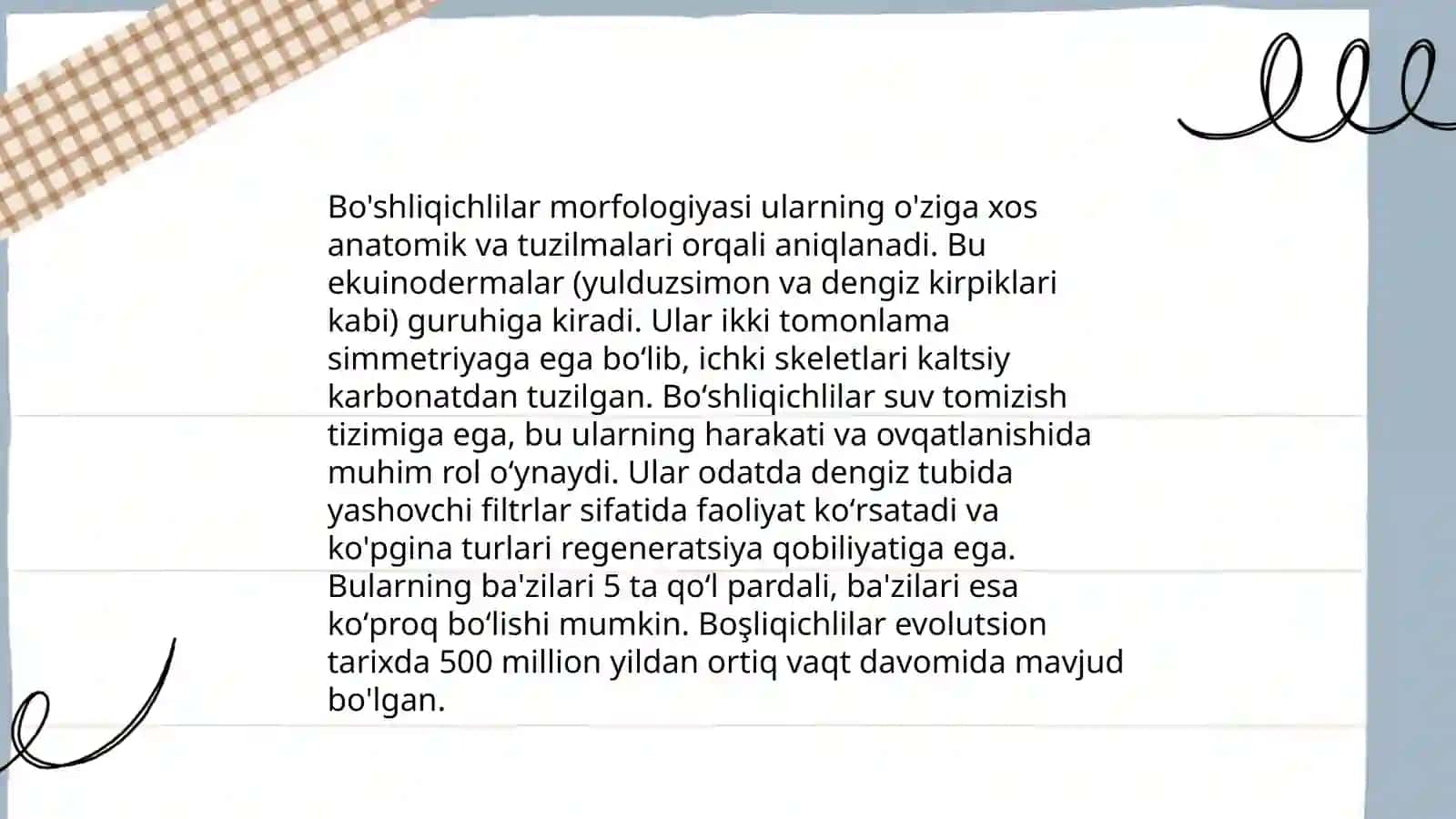 Boʻshliqichlilar va taroqsimonlar filogeniyasi 4