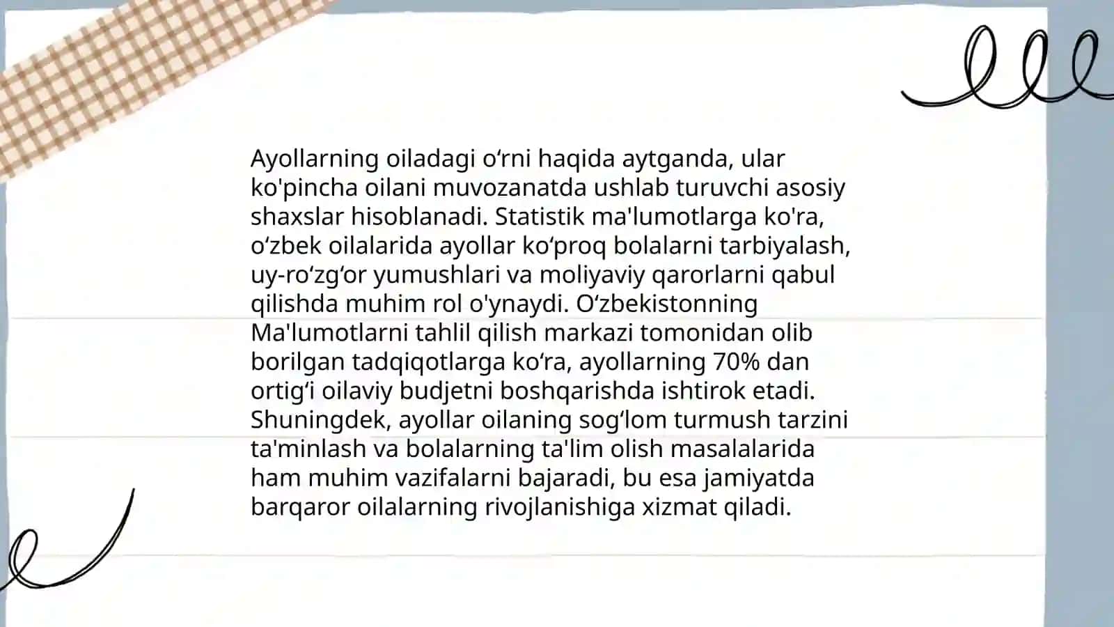Qur'on - Oilaviy munosabatlar 4