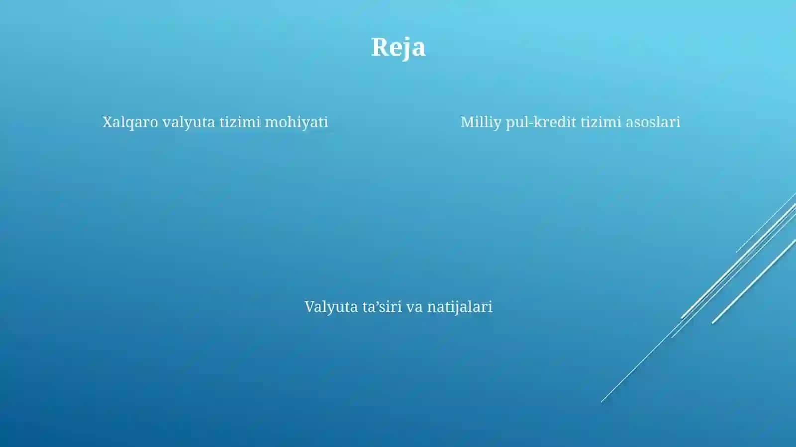 Xalqaro valyuta munosabatlarining milliy pul-kredit tizimiga ta’siri 4