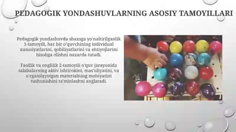 Pedagogning bolaoʻyin faoliyati dagi oʻrni 4