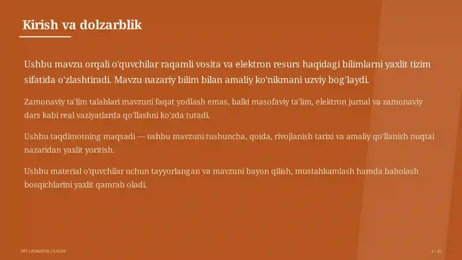 Ta'limda Telegram-botlar va kanallardan foydalanish 4