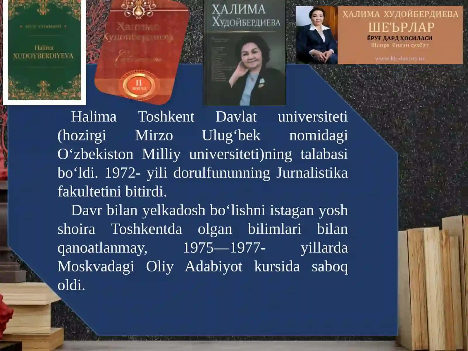 HALIMA XUDOYBERDIYEVA 4
