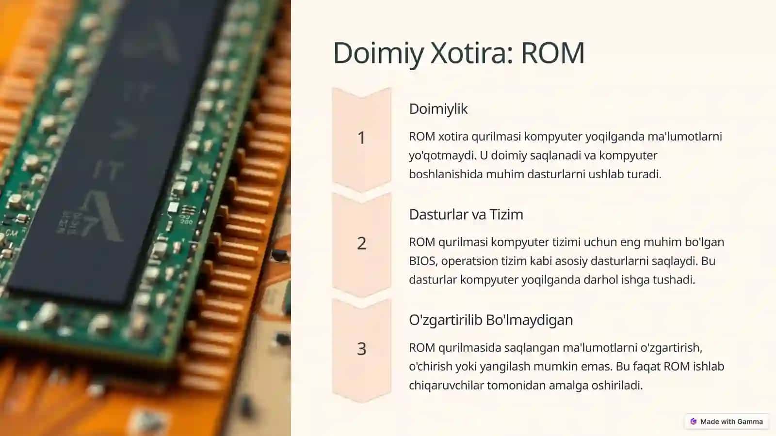 Zamonaviy Xotira Texnologiyalari 4