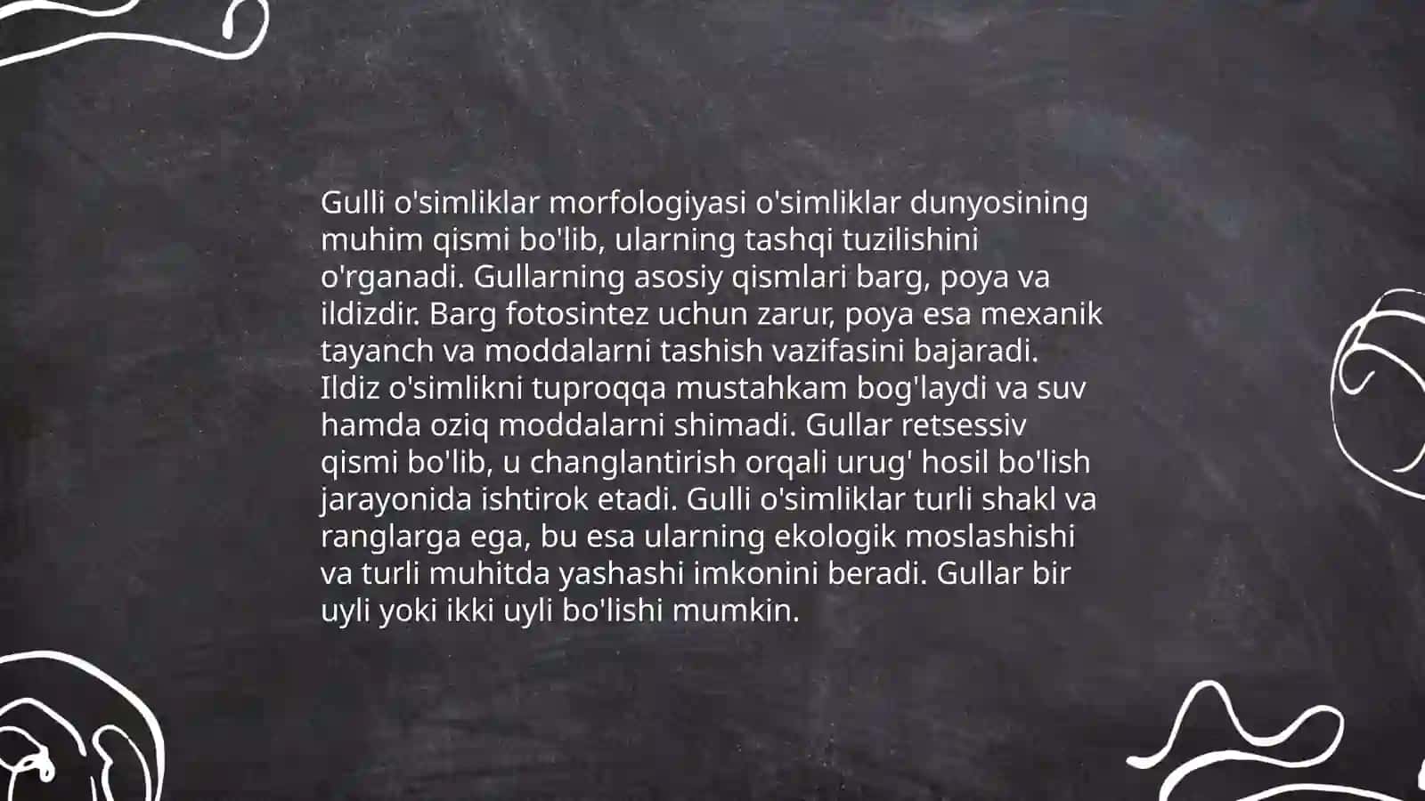 Barglarning strukturasini tahlil qilish 4