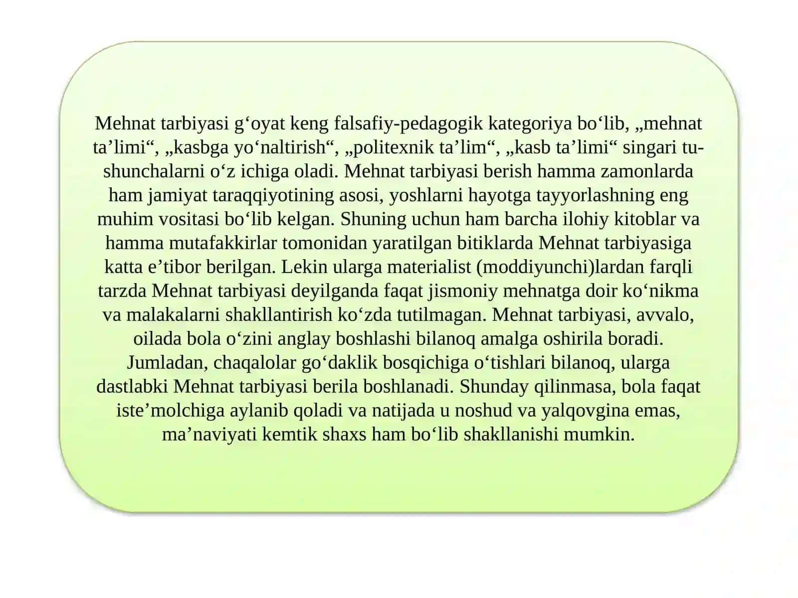 OILADA  MEHNAT  TARBIYASI 4