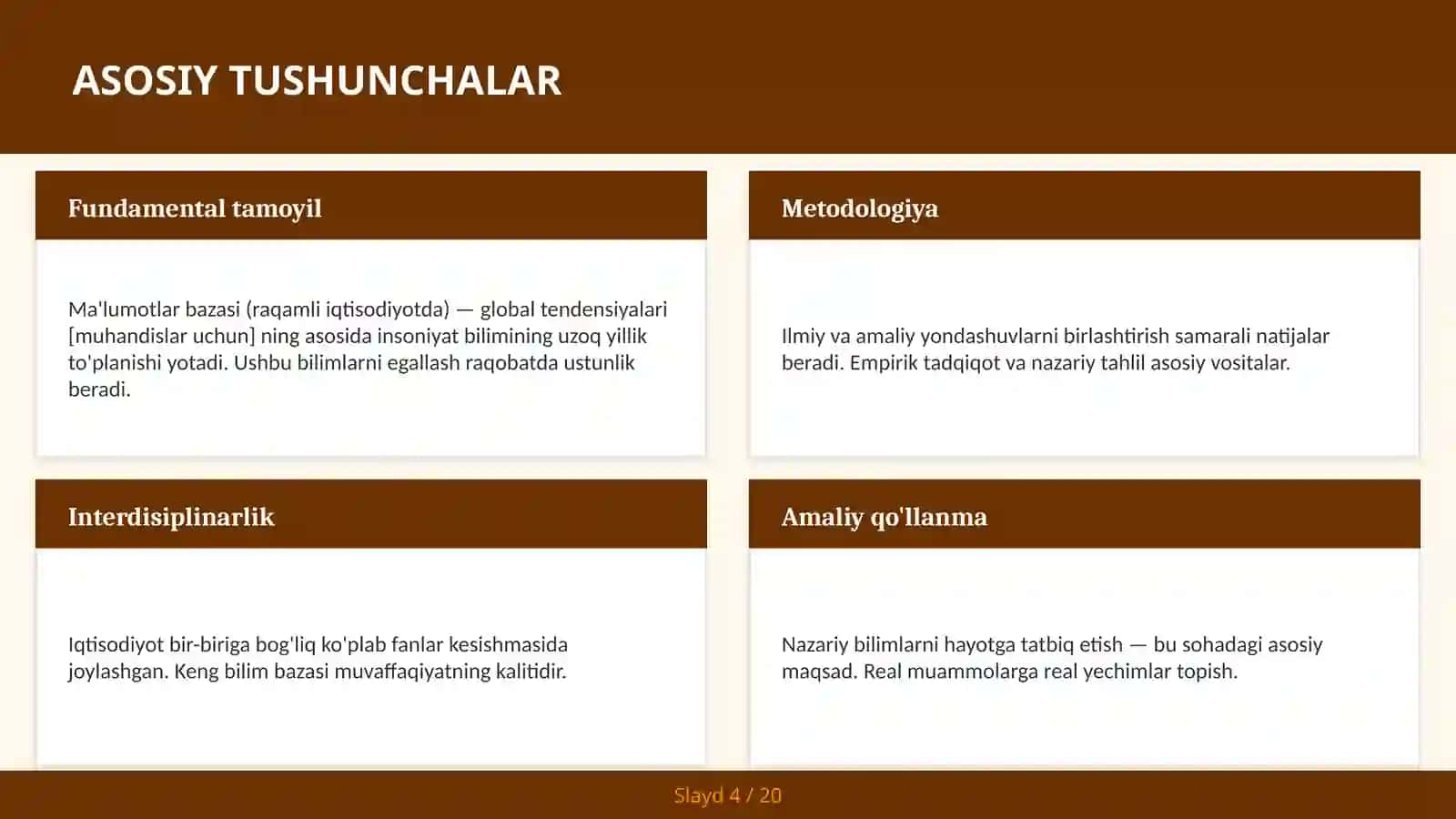 Ma'lumotlar bazasi (raqamli iqtisodiyotda) — global tendensiyalari [muhandislar uchun] 4